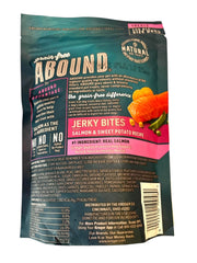 Abound jerky bites shown in a close-up product detail.