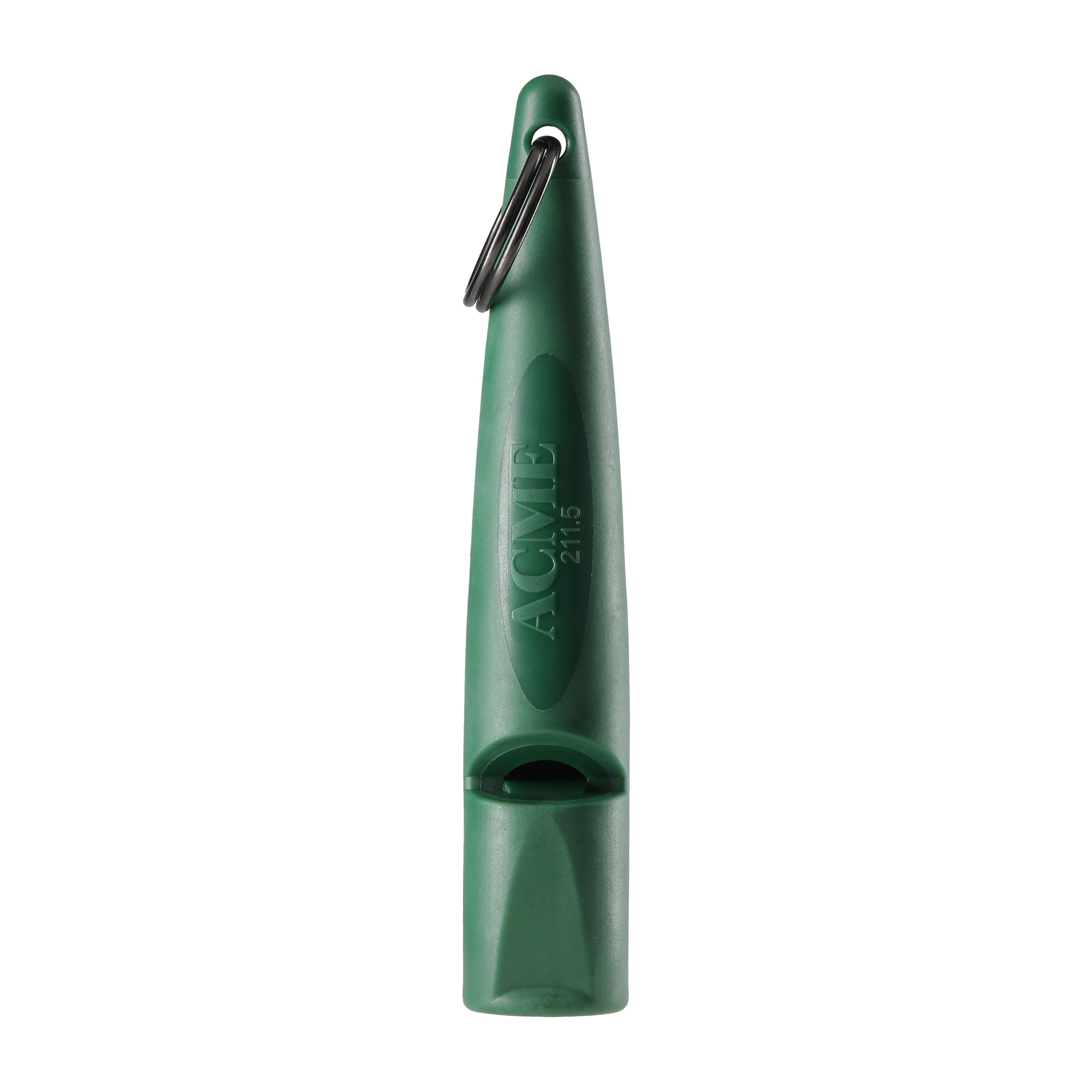 ACME Alpha 210.5 dog training whistle shown in a side profile.