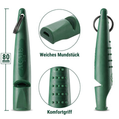 ACME Alpha 211.5 dog training whistle shown in a side profile view.