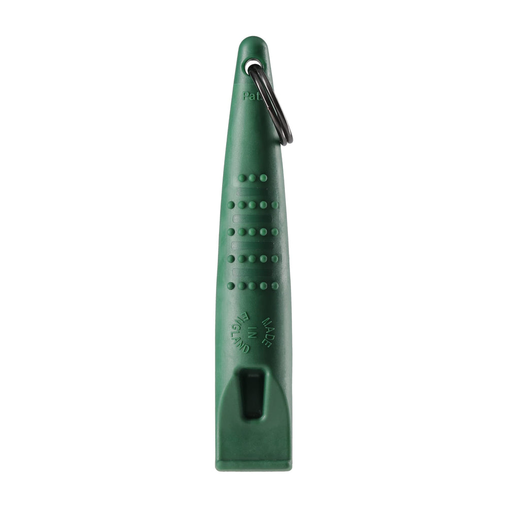ACME Alpha 211.5 dog training whistle used during a training session with a dog.