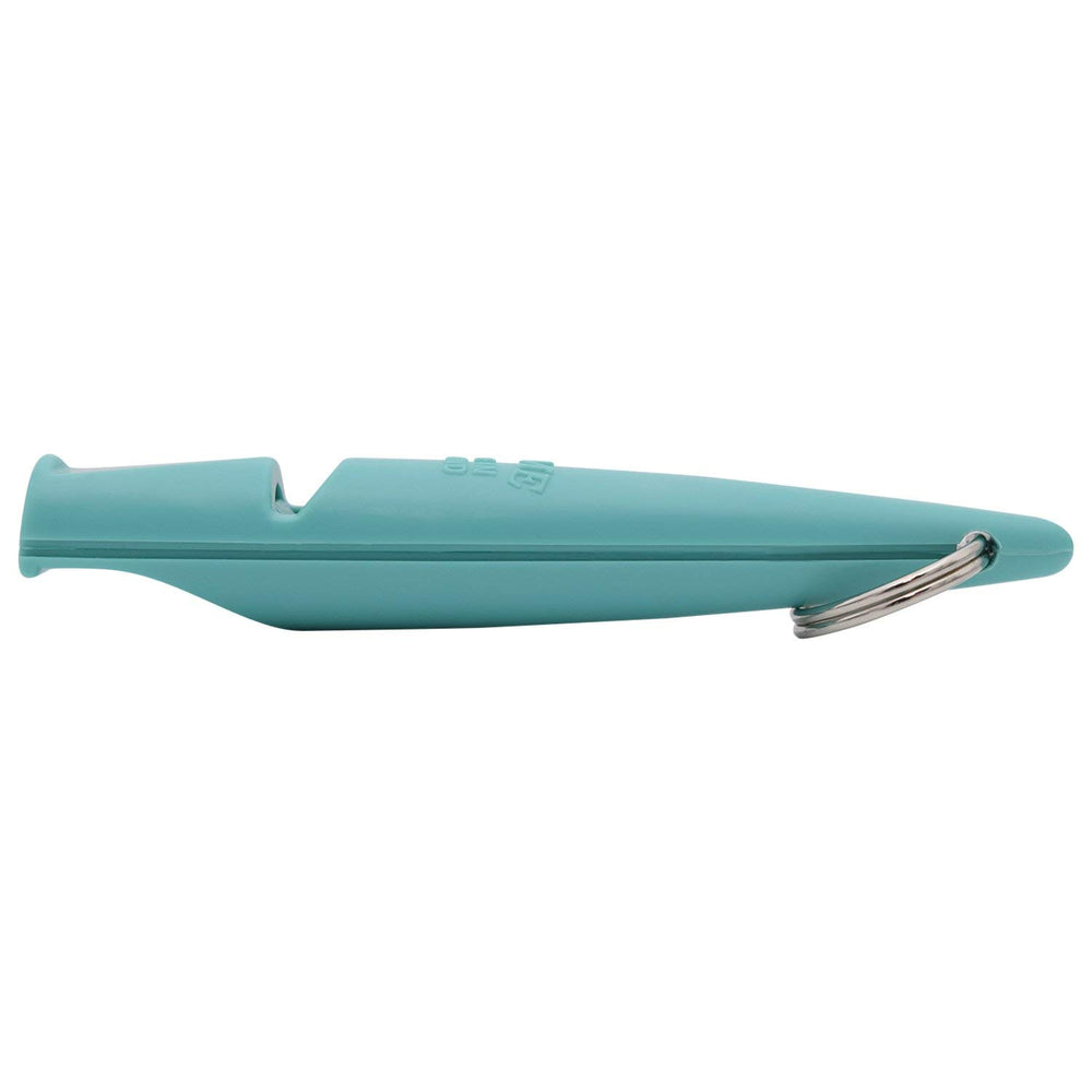 ACME 211.5 dog training whistle viewed from the side to show its profile.