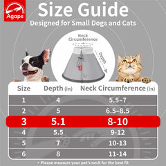 Agape Soft Dog Cone close-up showing the rib fabric and soft construction.