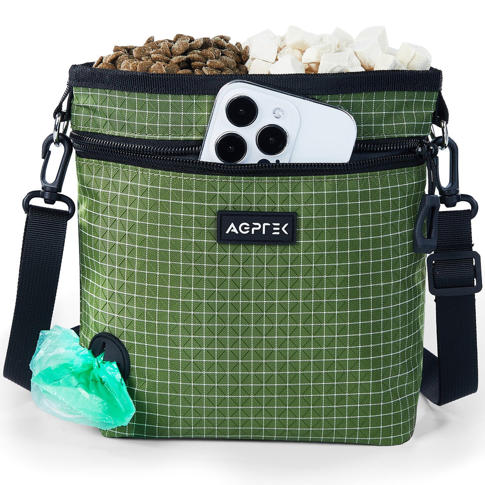 AGPTEK Dog Training Treat Pouch shown from the front.