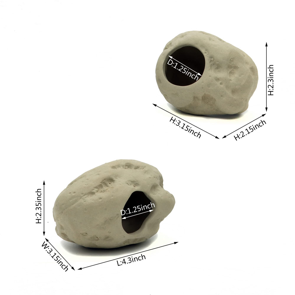 ALEGI Aquarium Rock Caves shown in the small size.