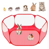 Amakunft small animal playpen shown open from the front.
