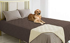 Ameritex Dog Bed Cover Pet Blanket shown in use as a dog bed cover.