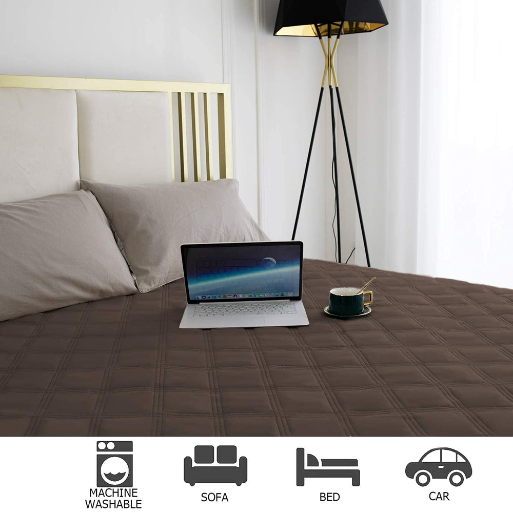 Ameritex Dog Bed Cover Pet Blanket shown spread out.