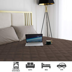 Ameritex Dog Bed Cover Pet Blanket shown spread out.