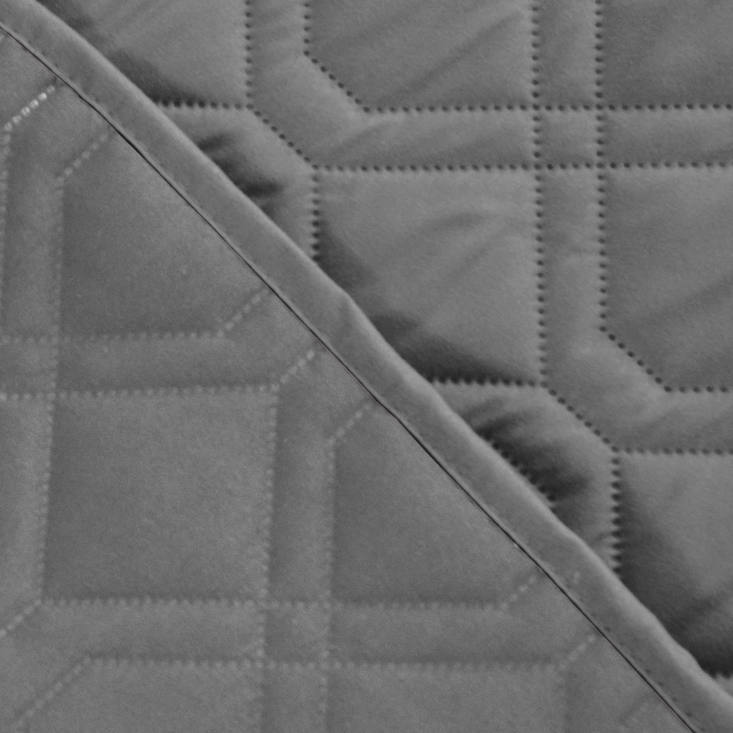Ameritex waterproof blanket shown folded.