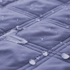 Ameritex waterproof dog bed cover showing its soft microfiber surface.