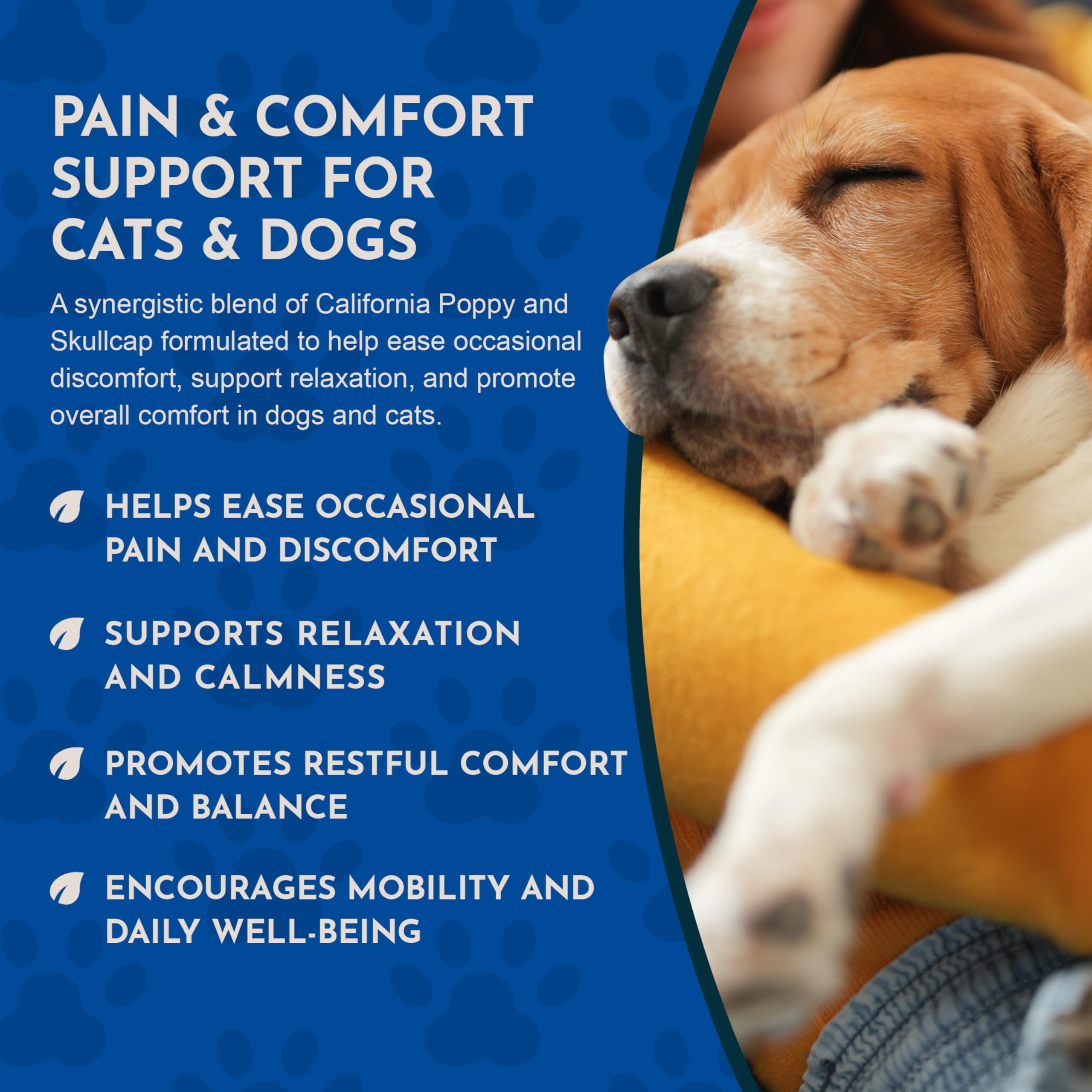Animal Essentials Comfort Plus herbal tonic shown at an alternate angle.
