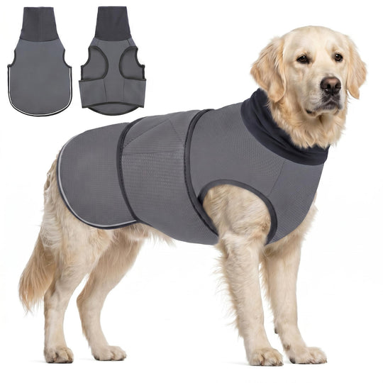 AOFITEE Dog Anxiety Vest shown from the front.