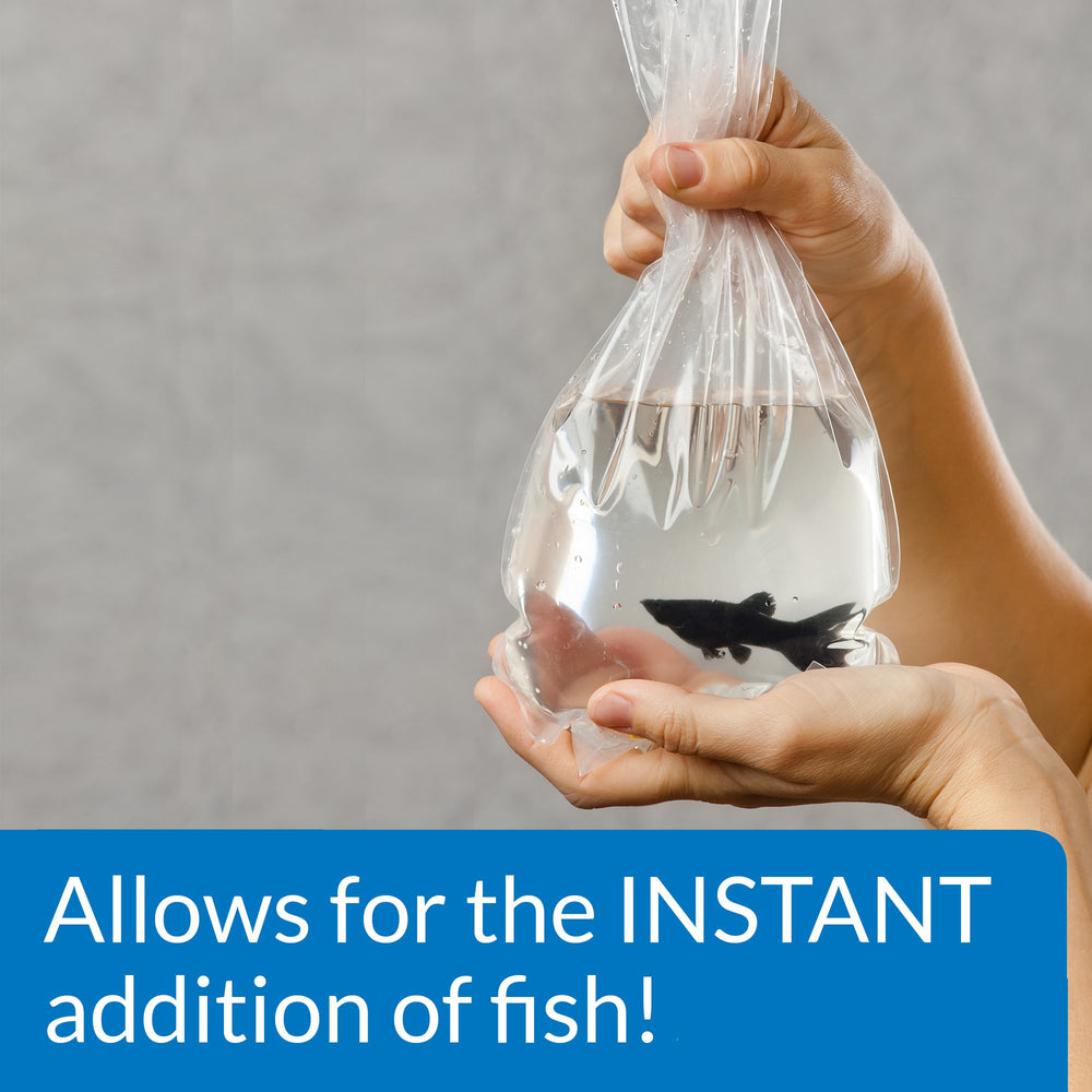 API Quick Start nitrifying bacteria for starting a new aquarium.