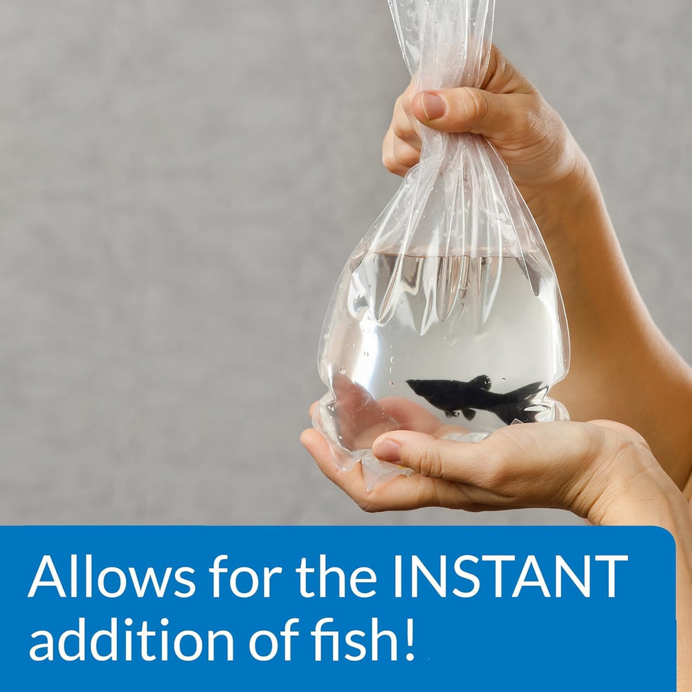 API Quick Start water conditioner shown for freshwater aquarium use.