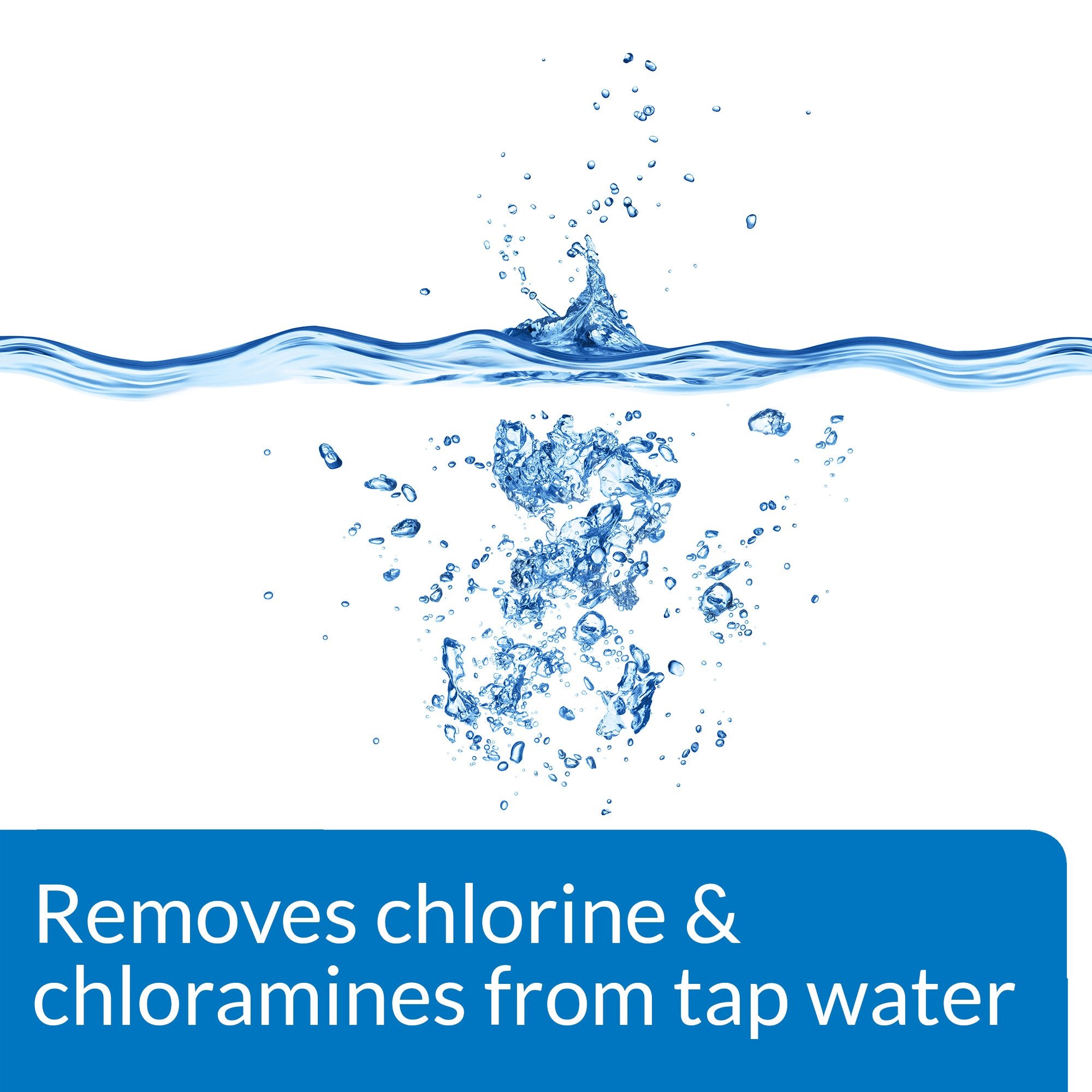 API Tap Water Conditioner shown in use for aquarium care.