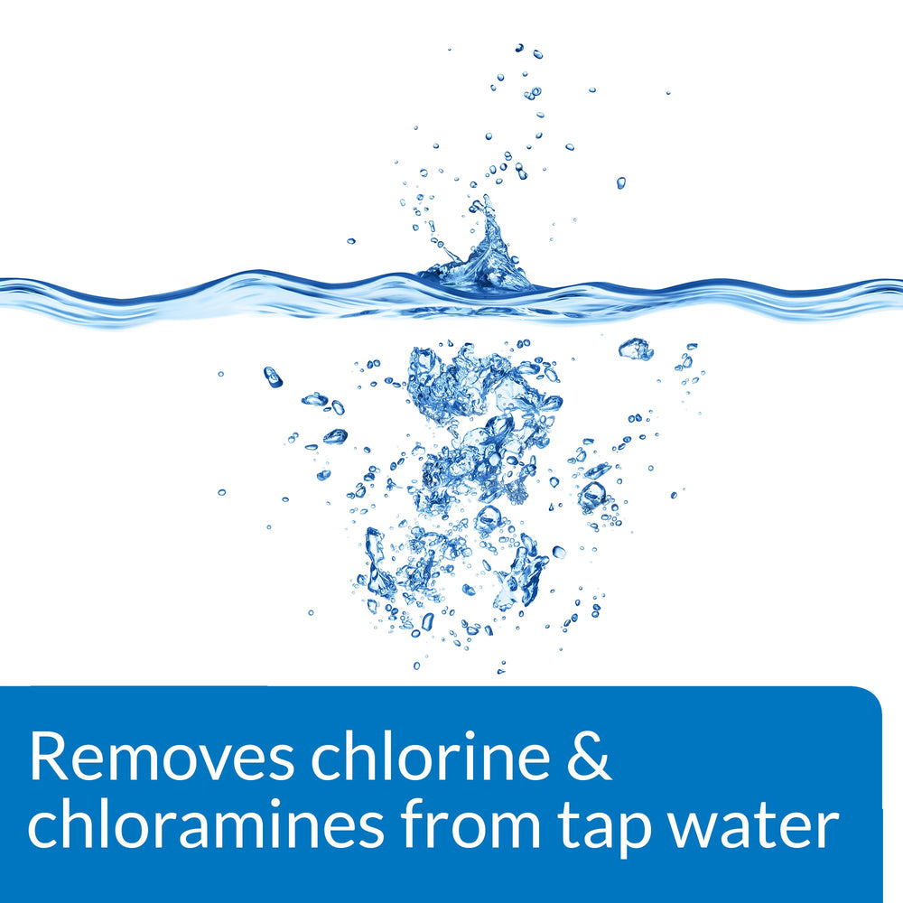 API Tap Water Conditioner shown in use for aquarium care.