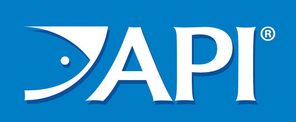 API Tap Water Conditioner label shown in a close-up view.