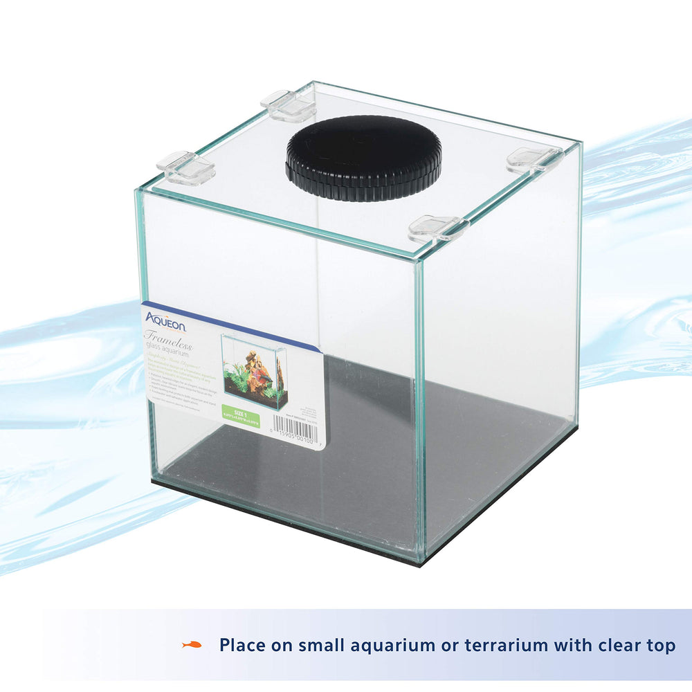 Aqueon Betta LED Light displaying its all-on illumination mode.