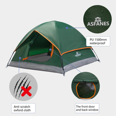 ASFANES foldable pet tent arranged as an indoor pet shelter.