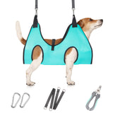 ATESON Dog Grooming Hammock shown from the front.