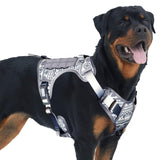 AUROTH dog harness shown from the front with its vest shape visible.