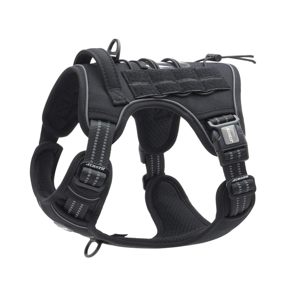 AUROTH Tactical Dog Harness shown from the front.