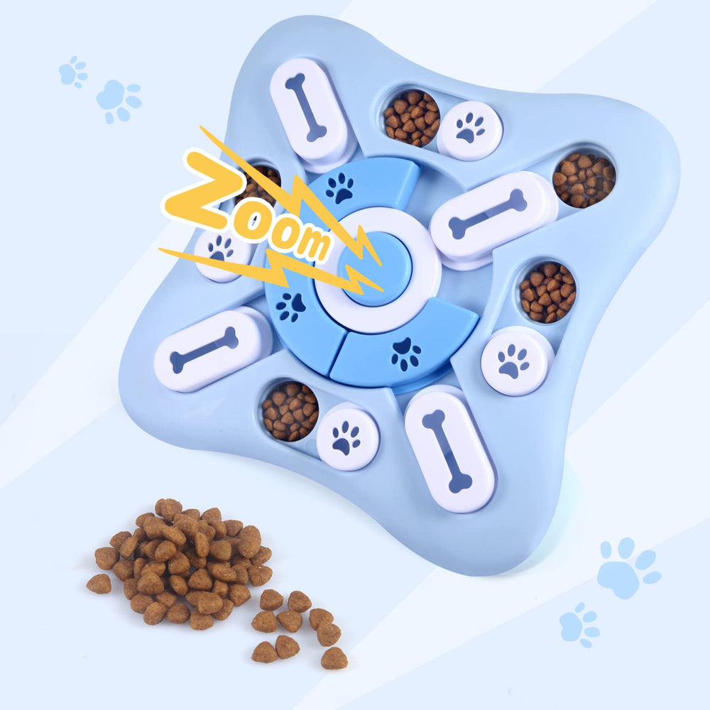 AVOAR dog puzzle toy shown with its gift-ready outer packaging.