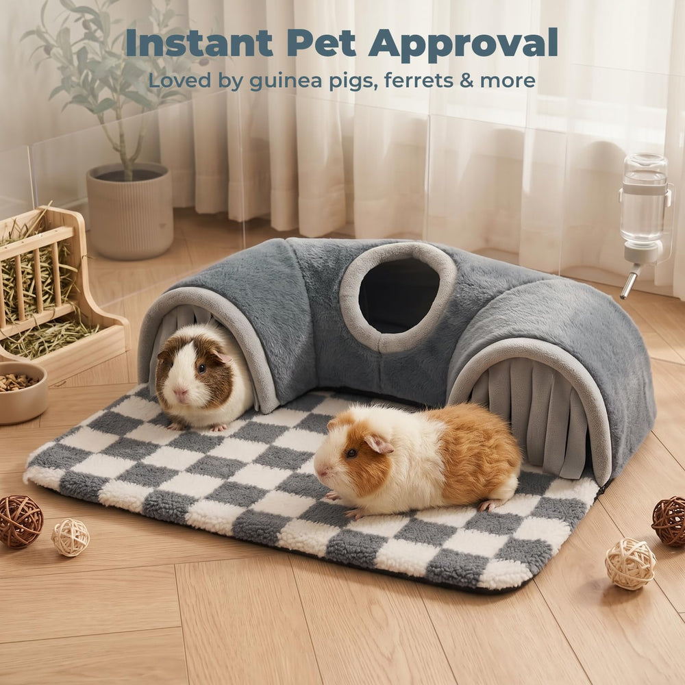 Avont Guinea Pig Tunnel color options including Starry, Pink, Gray, and Brown.
