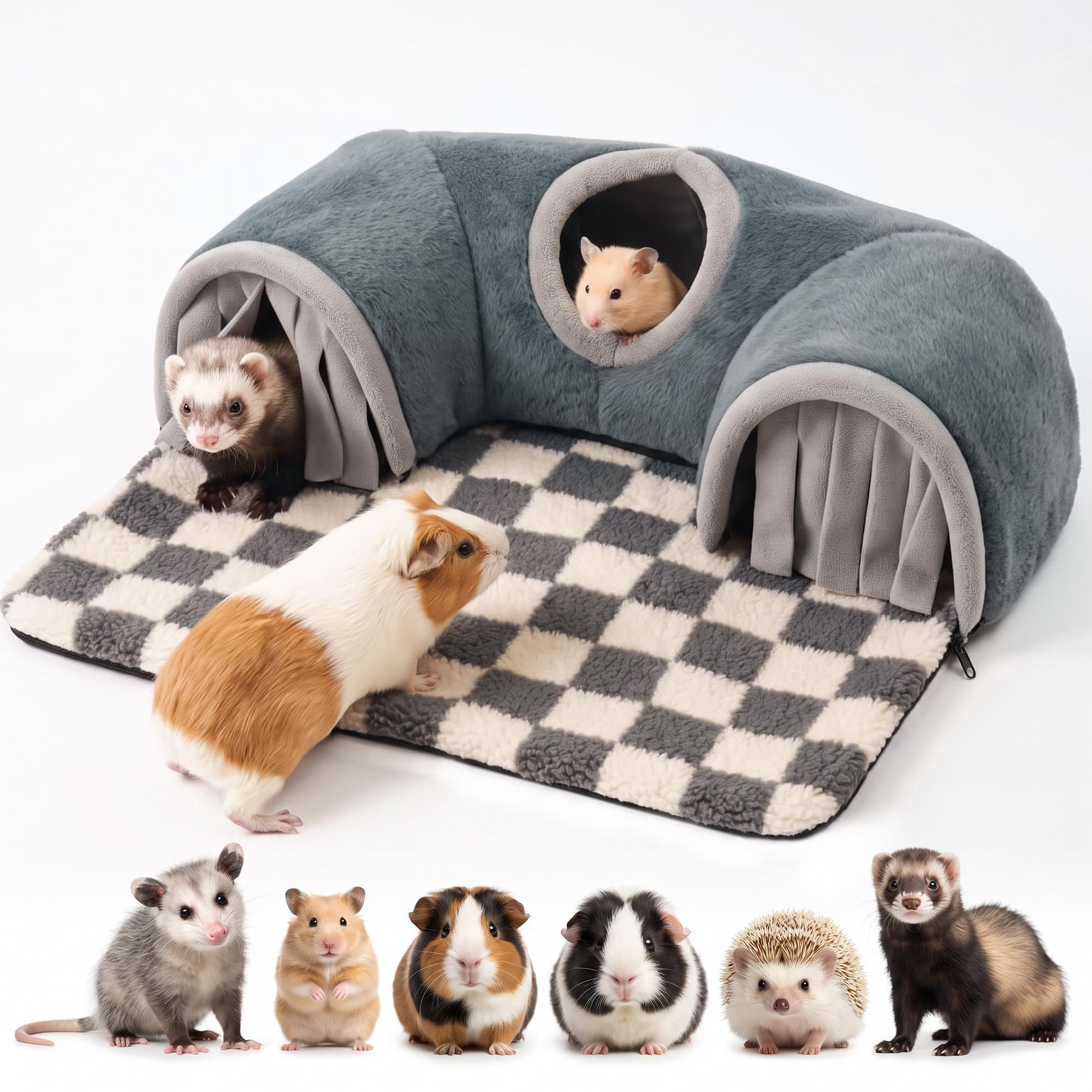 Avont Guinea Pig Tunnel shown from the front as a small-animal hideaway.