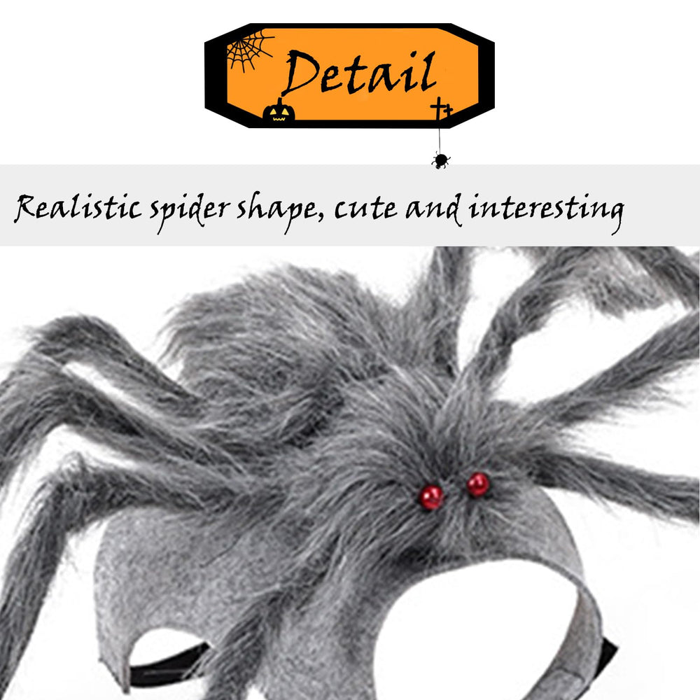 BAMY dog spider costume close-up highlighting the eight extended tentacles.