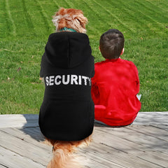 BAOBICUTE Dog Basic Hoodie featuring its classic plaid design.