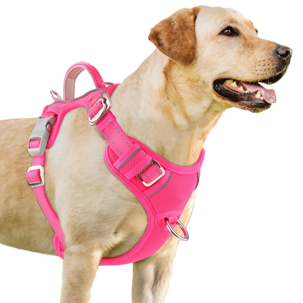 BARKBAY dog harness shown from the front.