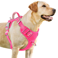BARKBAY dog harness shown from the front.