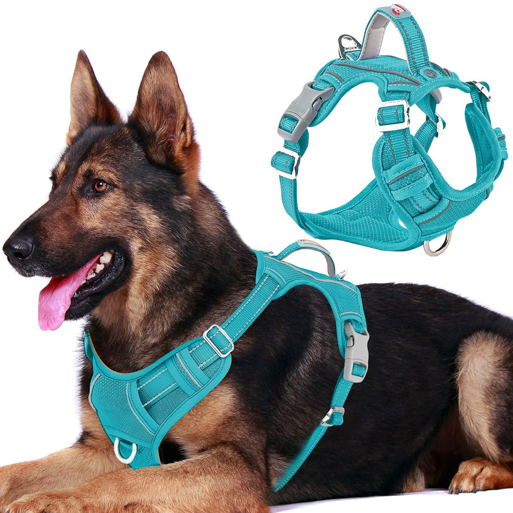 BARKBAY dog harness shown from the front.