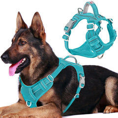 BARKBAY dog harness shown from the front.