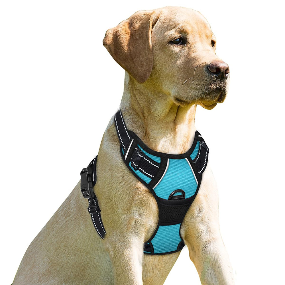 BARKBAY Dog Harness shown from the front in its vest-style design.