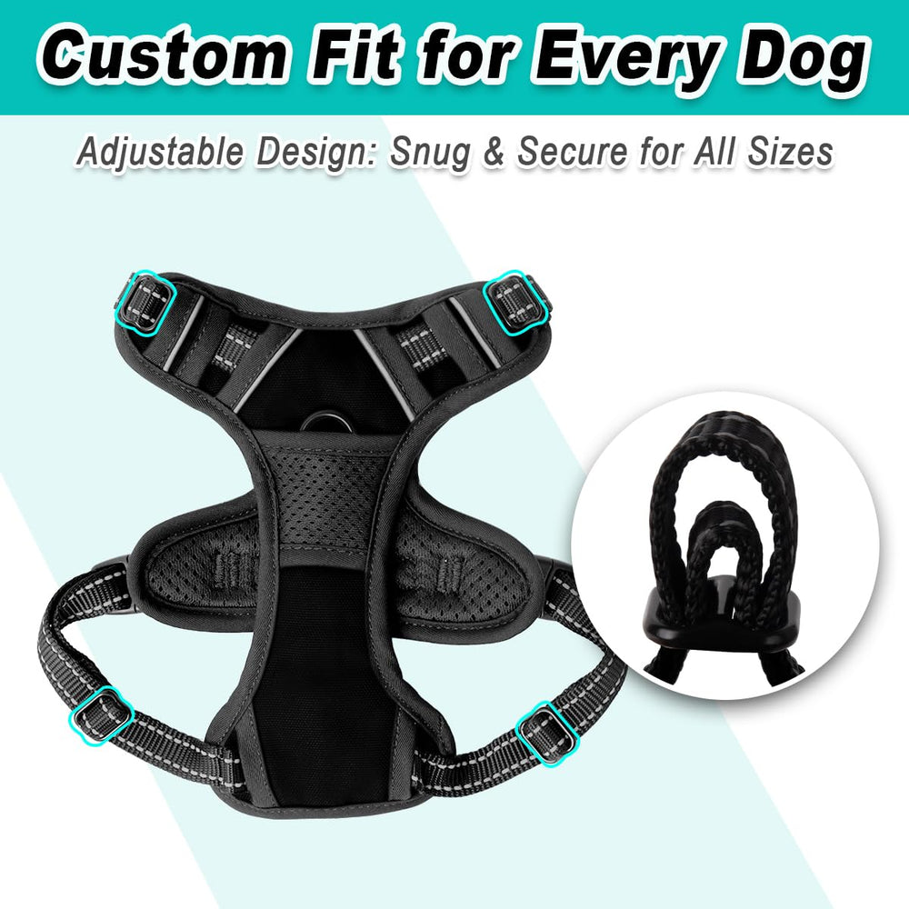 BARKBAY dog harness shown from a side angle.