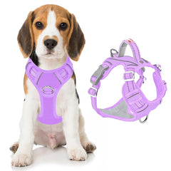 BARKBAY no-pull dog harness shown from the front.