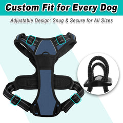 BARKBAY small dog harness shown from a side angle.