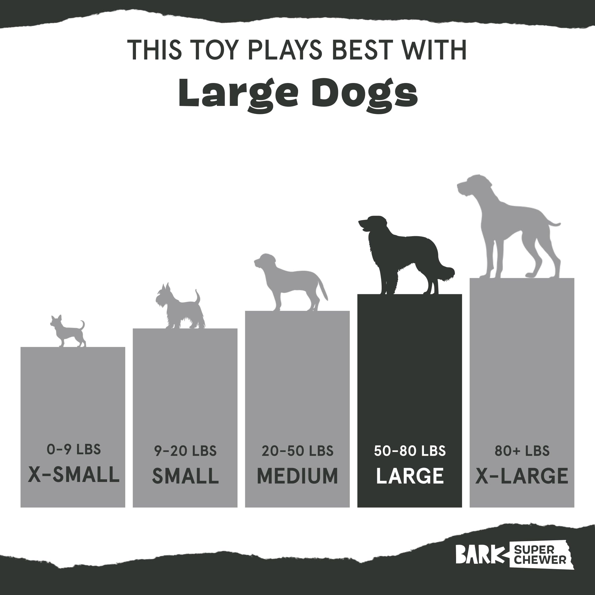 BarkBox Cheeze Brawl plush toy shown during indoor dog play.