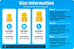 BARKBOX Yellow Crocs Dog Shoes shown from the side.
