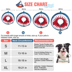 BEAUTYZOO Dog Donut E-Collar inflation tube shown in close-up.