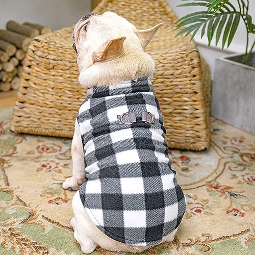 BEAUTYZOO Dog Fleece Vest shown from a side angle.