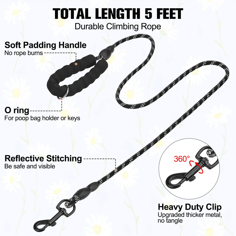 BEAUTYZOO small dog harness showing its reflective strips.