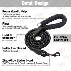 BEAUTYZOO XS dog harness close-up showing its two leash attachment rings.