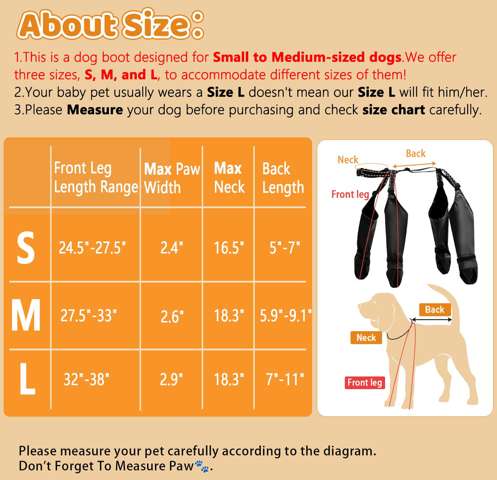BECEMURU dog boots shown close up to highlight the waterproof fabric.