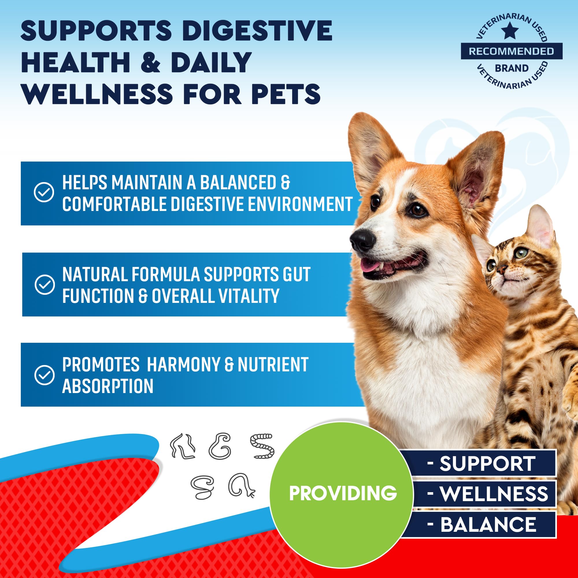 Beloved Pets herbal supplement two-bottle set, with 60 mL in each bottle.