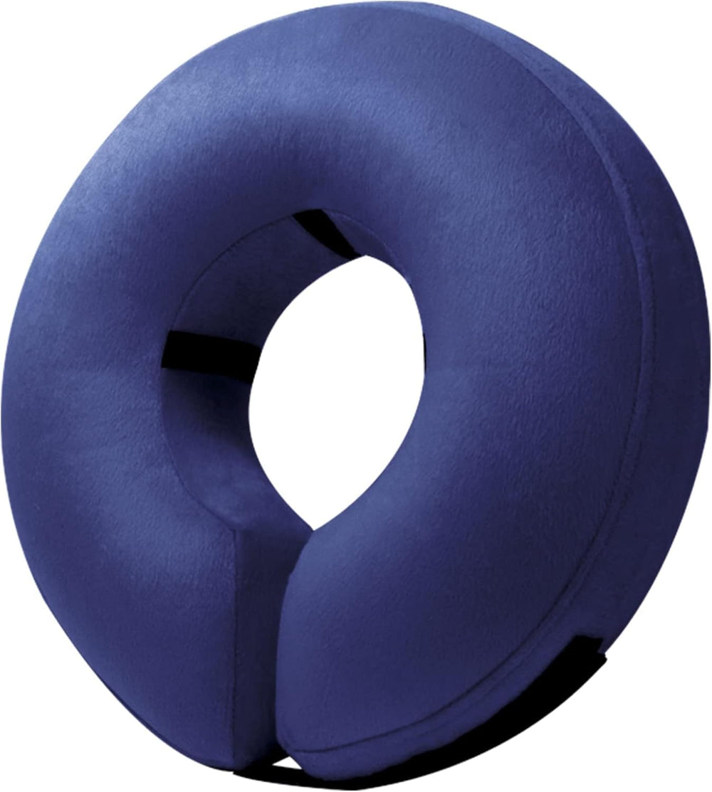 BENCMATE inflatable dog collar shown from the front.