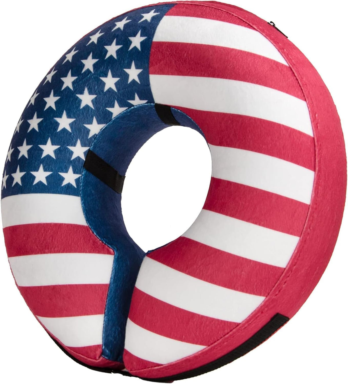 BENCMATE inflatable dog cone collar shown from the front.