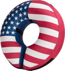 BENCMATE inflatable dog cone collar shown from the front.